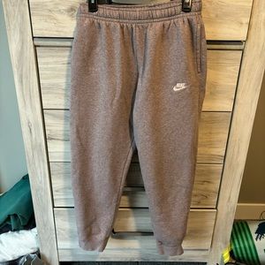 Light Heathered Purple Nike Joggers